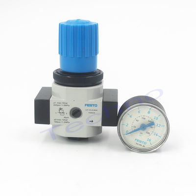 LR-1/4-D-MINI Pneumatischer Filterregler Schmierstoff Metall FESTO Druckregler