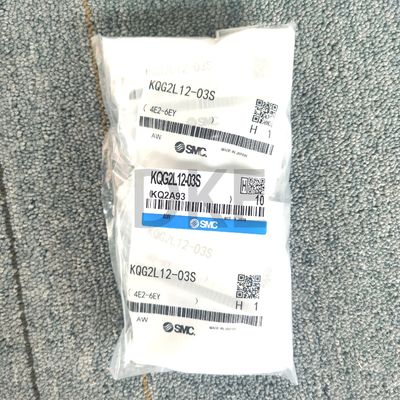 KQG2L12-03S Gewinde-Pneumatische Rohrverbindungen 12 mm Pneumatische Rohrverbindungen