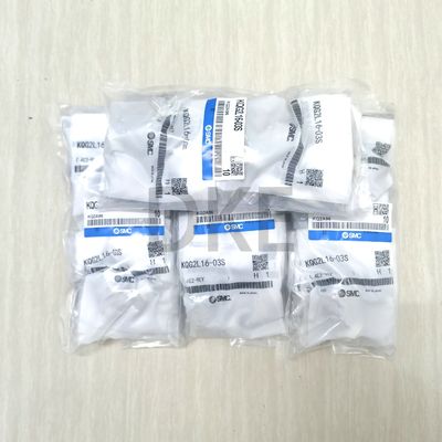 CE SMC KQG2L16-03S Pneumatische Schlauchfittings Gewindeverbindungsflüssigkeit SS316