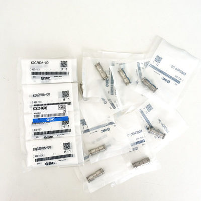SMC KQG2H06-00 Pneumatische Rohrverbindungen Stecker ODM Druck 0-1mpa