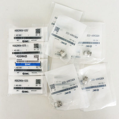 KQG2H06-02S männlicher Verbindungsstück, Schub zum Anschließen von Fittings mit Gewindeversiegelungsmittel, SS316