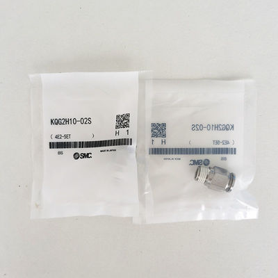 KQG2H10-02S Männlicher Verbindungspuls zum Anschließen von Fittings mit Gewindeversiegelungsmittel, SS316