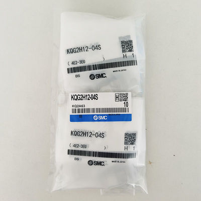 KQG2H12-04S männlicher Verbindungsstück, Schub zum Anschließen von Fittings mit Gewindeversiegelungsmittel, SS316