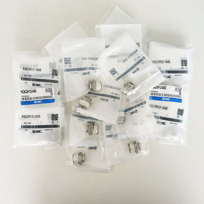 KQG2H12-04S männlicher Verbindungsstück, Schub zum Anschließen von Fittings mit Gewindeversiegelungsmittel, SS316
