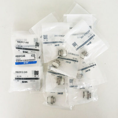 KQG2H12-04S männlicher Verbindungsstück, Schub zum Anschließen von Fittings mit Gewindeversiegelungsmittel, SS316