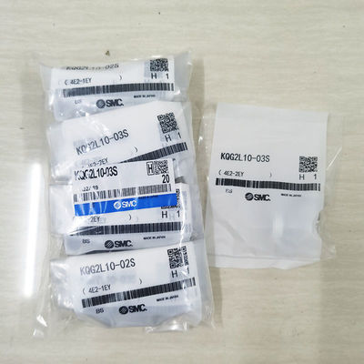 SMC Original KQG2L10-03S Edelstahl 316 Ellenbogenverbindung