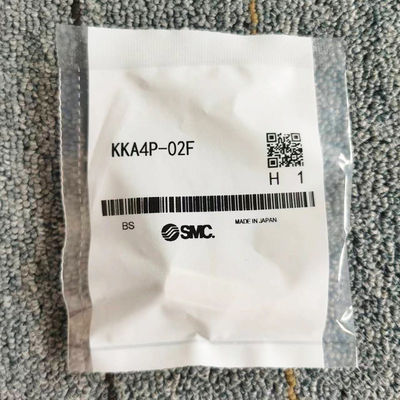 SMC Pneumatische Befestigungen Stecker KKA4P-02F SUS Weiblicher Gewindetyp KKA-Serie