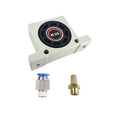 K36 Kugelvibrator Rostfest Aluminium Pneumatische Vibratoren mit Frequenz und variabler Zentrifugalkraft