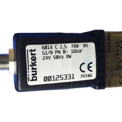 Neues 00125331 G1/8 Burkert-Solenoidventil 24vdc
