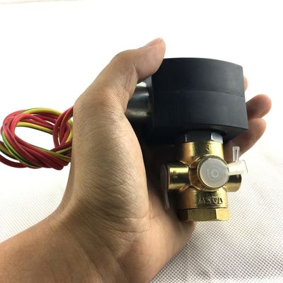 ASCO SCB320B174.230/50 NPT1/4 3/2 Universelle Messingkörper NBR Serie 320 Direktbetriebene Inline-Solenoidventile