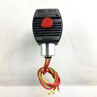 ASCO SCB320B174.230/50 NPT1/4 3/2 Universelle Messingkörper NBR Serie 320 Direktbetriebene Inline-Solenoidventile