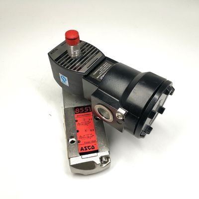 ASCO 8551B401 VCEFCM8551B401MO G1/4 Einzelsolenoid-Solenoidventil der Serie 8551 Explosionssicher