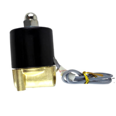Solenoidventil der 2W-Serie 2W025-08 Normal geschlossen 1/4" Luft-Wasser-Ventil