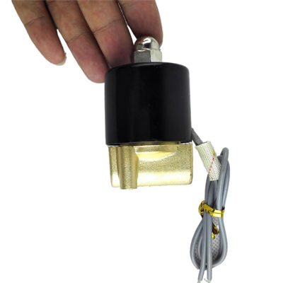 Solenoidventil der 2W-Serie 2W025-08 Normal geschlossen 1/4" Luft-Wasser-Ventil