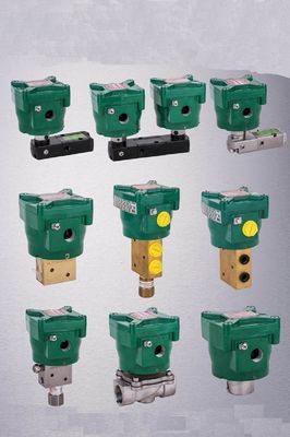 NF8551B402MO-24VDC 1/4 Zoll Asco 4-Wege-Solenoidventil 2 PSI Mindestbetrieb