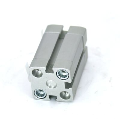 ADN-12-15-A-P-A M5 Männliche Aluminium-Pneumatikkolbenzylinder mit Giebel