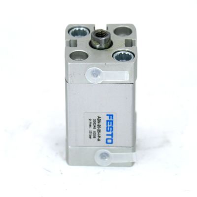 ADN-12-40-A-P-A 536210 Kompakt 12 mm Kolbenzylinder aus Aluminiumlegierung mit 40 mm Schlag für industrielle Anwendungen