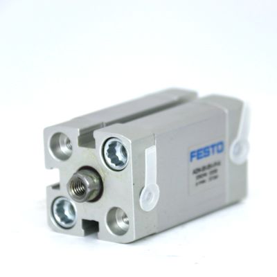 ADN-12-40-A-P-A 536210 Kompakt 12 mm Kolbenzylinder aus Aluminiumlegierung mit 40 mm Schlag für industrielle Anwendungen
