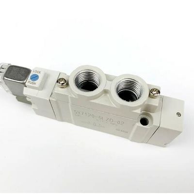 SY7120-5LZD-02 SMC-Solenoidventilanschluss Größe 1/4 2 Position Einfach DC24V