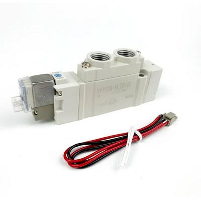 SY7120-5LZD-02 SMC-Solenoidventilanschluss Größe 1/4 2 Position Einfach DC24V