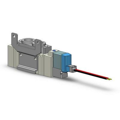 Staubdichtes 5-Port-SMC-Solenoidventil für Lebensmittel- und Getränkeanwendungen