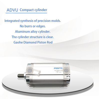 Versatile Kolben-Pneumatikzylinder für die Verbindung M5 ADVU-25-5-P-A