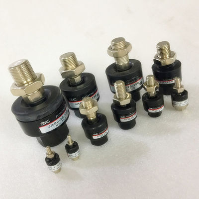 Flanzverbindung der JA-Serie SMC JA180-42-200 mit angeschlossener Zylinderseite