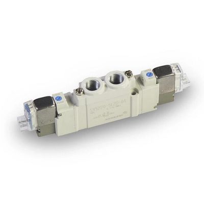 SMC SY5420-6LZD-01 Solenoidventil Port Größe 1/8 3 Position Abgaszentrum DC12V