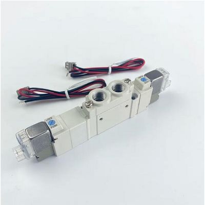 SMC SY5220-5LZD-01 DC24V Port Größe 1/8 Pneumatische Magnetventildrahtleitung 2 Position Doppel