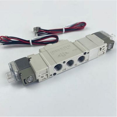 SMC SY5220-5LZD-01 DC24V Port Größe 1/8 Pneumatische Magnetventildrahtleitung 2 Position Doppel