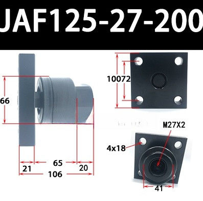 JAF125-27-200 M27x2 Nenngröße für Luftzylinder-Kompatibilität Einfaches Design