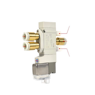 SY3420-6LZD-M5 SMC Solenoidventil M5 X 0.8 3 Position Abgaszentrum DC12V