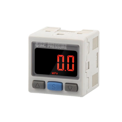 ZSE30A-01-C SMC Digitale Druckschalter Vakuumdruck R1/8 2-Farbbildschirm PNP Offener Sammler 2 Ausgänge