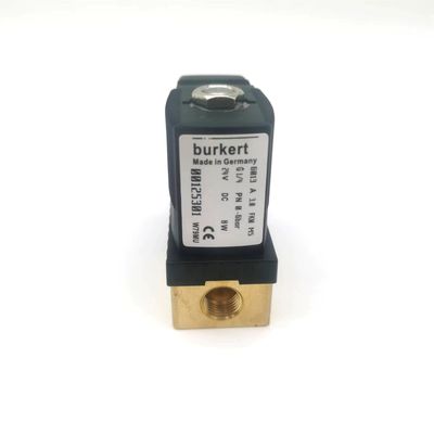 BURKERT 00126138 6014C Normal geschlossen G1/4 2.0 Durchflussöffnung AC24V 8W Messing-Körper-Plungerventil