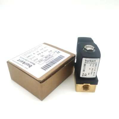 BURKERT 00126138 6014C Normal geschlossen G1/4 2.0 Durchflussöffnung AC24V 8W Messing-Körper-Plungerventil