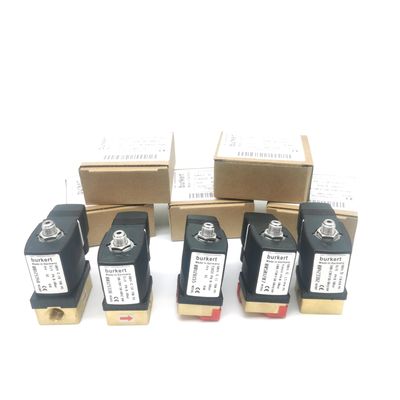 Burkert 00125341 6014C Magnetventil normal geschlossen G1/8 2.5 Durchflussloch DC24V AC24V AC220V