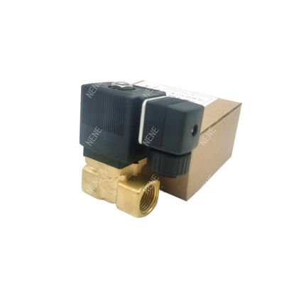 00126202 Burkert Solenoidventil G1/8 2.5 Durchflussloch AC24V 8W 6014 D Normal geöffnet Messingventilkörper 32 * 32 0~6bar