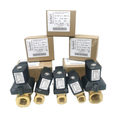 00126216 Solenoidventil Burkert G1/8 1.5 Durchflussloch DC24V 8W Edelstahlventilkörper 6014 C Normal geschlossen
