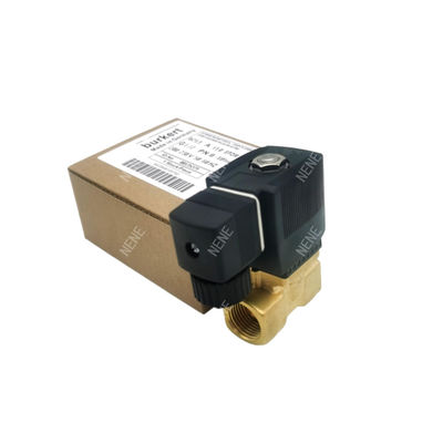 00126216 Solenoidventil Burkert G1/8 1.5 Durchflussloch DC24V 8W Edelstahlventilkörper 6014 C Normal geschlossen
