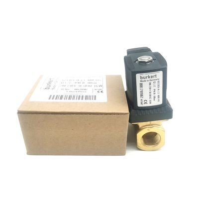 AC220V 00126219 Solenoidventil Burkert AC220V 6014 C Normal geschlossen G1/8 1,5 Durchflussloch 8W Edelstahlventilkörper 0~16bar