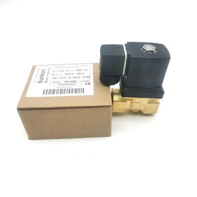 AC220V 00126219 Solenoidventil Burkert AC220V 6014 C Normal geschlossen G1/8 1,5 Durchflussloch 8W Edelstahlventilkörper 0~16bar