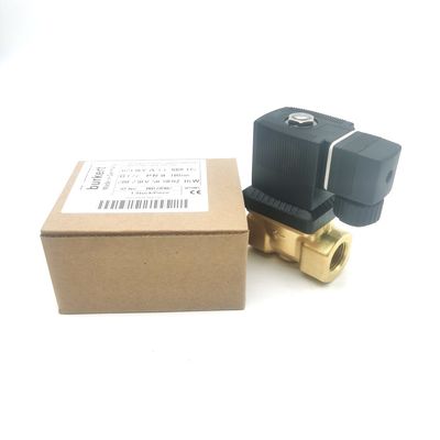 AC220V 00126219 Solenoidventil Burkert AC220V 6014 C Normal geschlossen G1/8 1,5 Durchflussloch 8W Edelstahlventilkörper 0~16bar