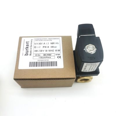 00126204 6014 D Messing-Solenoidventil Burkert Normalöffnung G1/8 2.5 Durchflussloch AC220V 8W