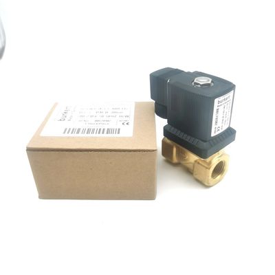 00126204 6014 D Messing-Solenoidventil Burkert Normalöffnung G1/8 2.5 Durchflussloch AC220V 8W
