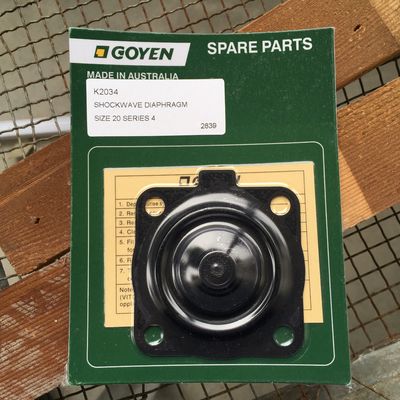 Goyen RCAC20-Wartungskits Typ K2034 Serie T4, ST4, DD4, FS4 Nitril-Material die beste Wahl