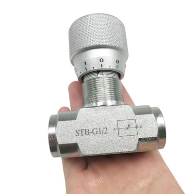 Schubventil STB-G1/2 Hochdruckfeste Durchflussregelungsventil STB Hydraulisches Schubventil
