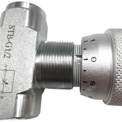 Schubventil STB-G1/2 Hochdruckfeste Durchflussregelungsventil STB Hydraulisches Schubventil