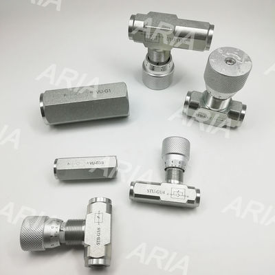 VU-G1/4 Einwegventil hydraulisches Rückschaltventil Rohrtyp hydraulisches Einwegventil