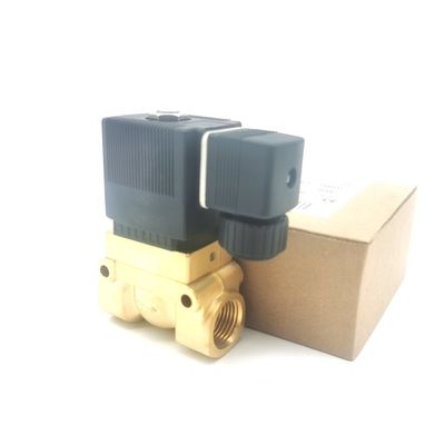 Burkert Elektromagnetisches Ventil 00134239 G1/8 AC220V 6014 C Normal geschlossen 0~25bar 3/2 Weg Messingkörper