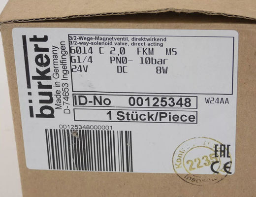 Burkert-Fluidsteuerungssysteme - 125348 - Solenoidventil, 6014 00125348